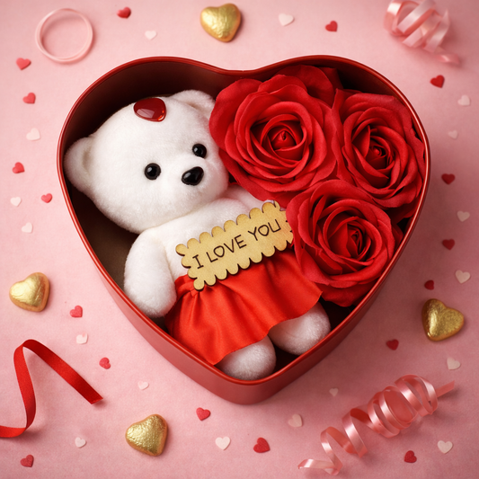 Decorative Gift For Occasions Like Valentine day (heart shape gift Box)